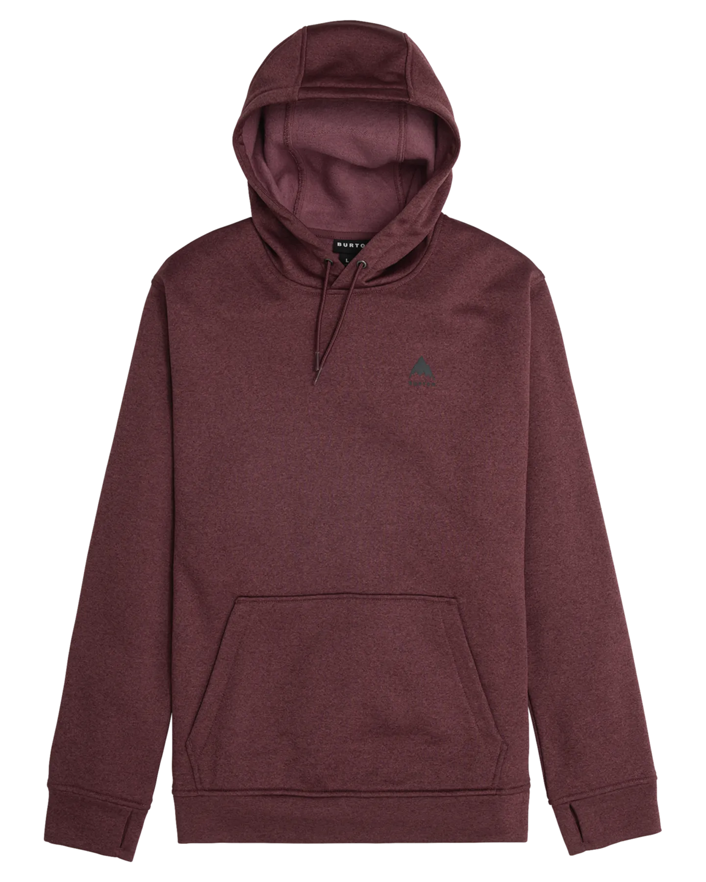 Burton Men's Oak Pullover Hoodie - Almandine Heather