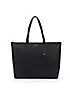 Campo Marzio Winona Black Faux Leather Shopping Bag