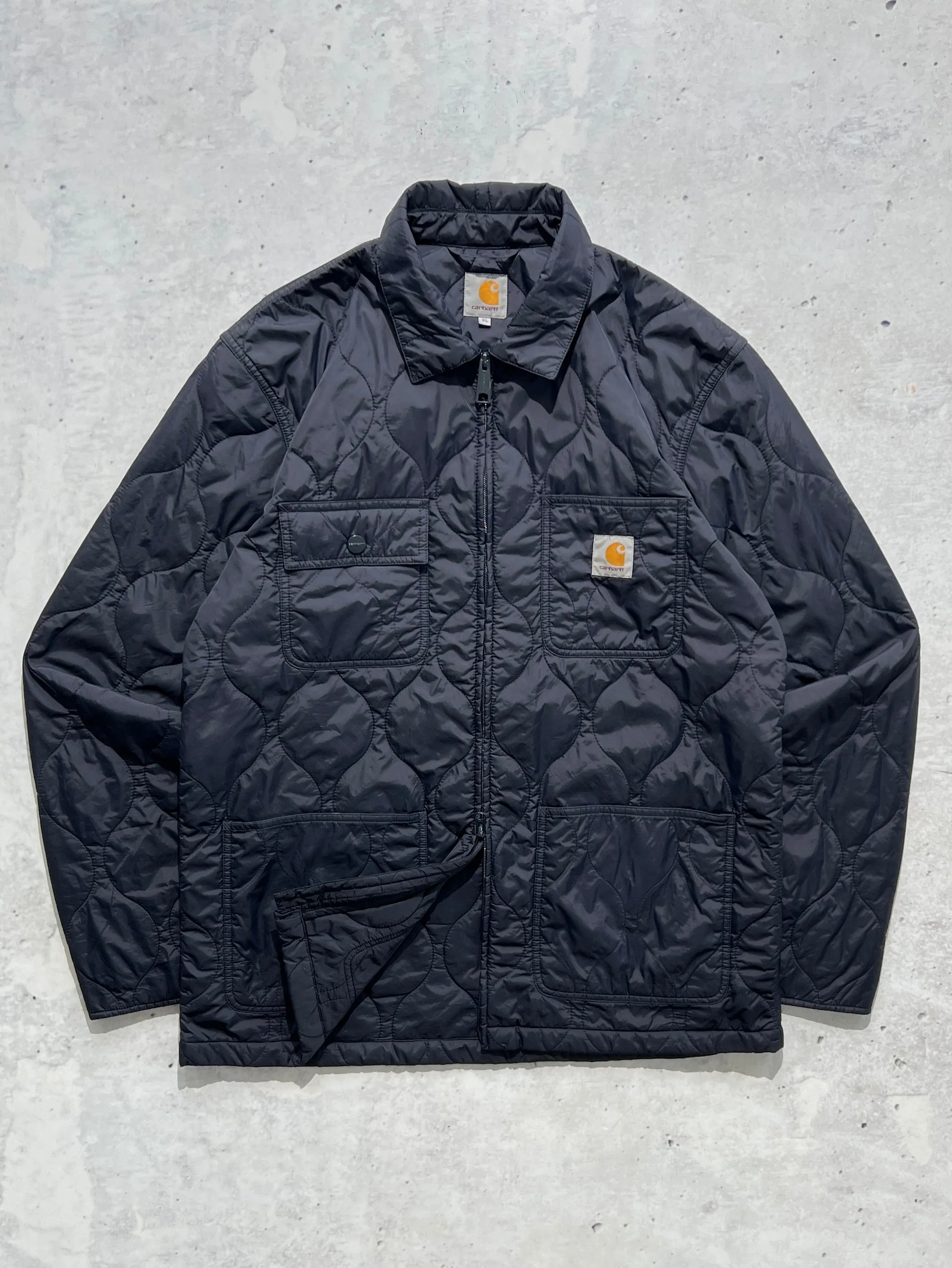 Carhartt WIP Quilted Zip Up Jacket (XL)