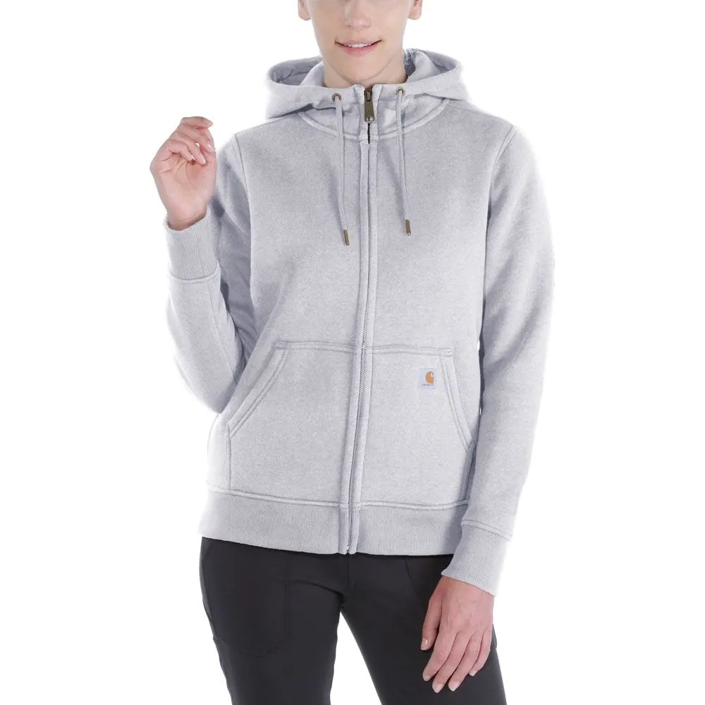 Carhartt Womens 102788 Clarksburg Polycotton Full Zip Hoodie