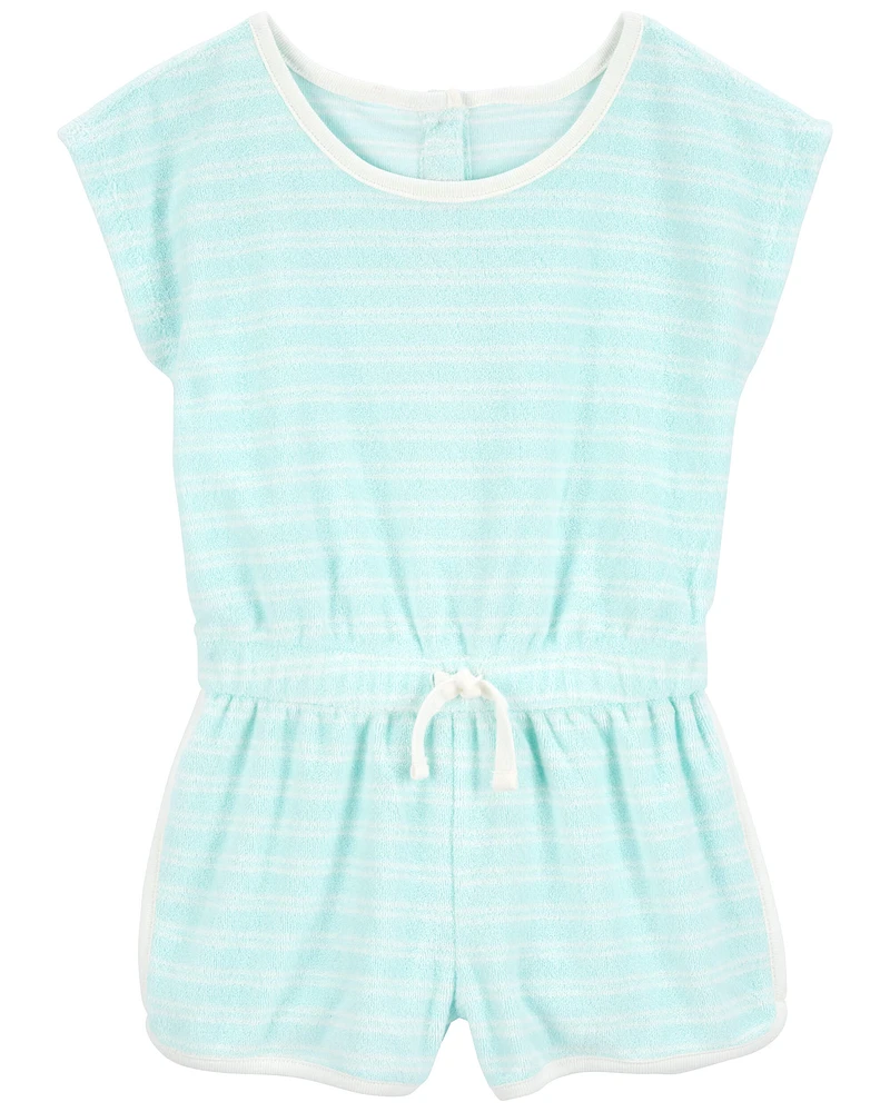 Carters Oshkosh Toddler Striped Terry Romper