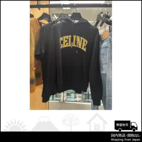 CELINE  |celine loose hoodie in COTTON FLEECE