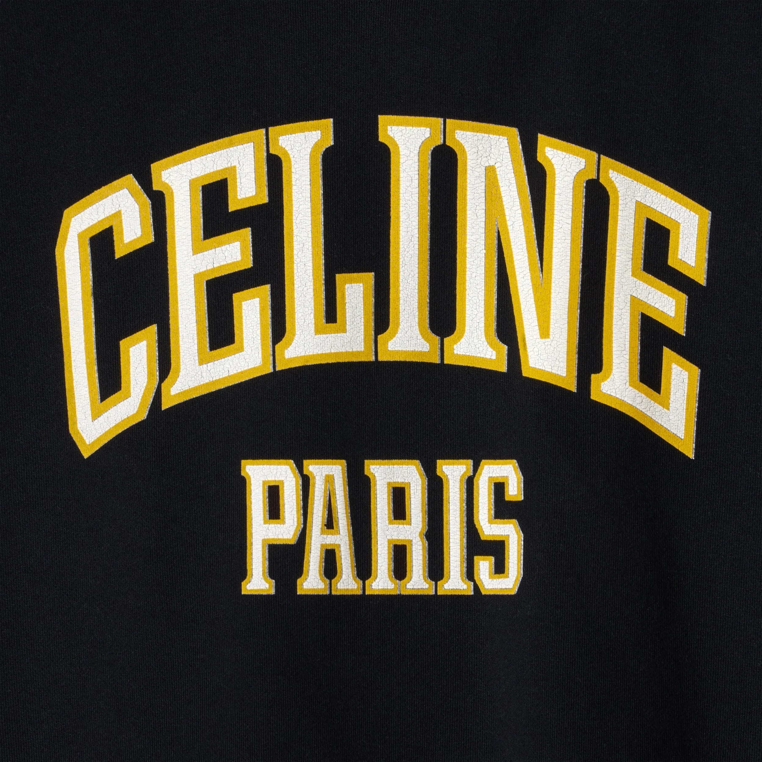 CELINE  |OVERSIZED CELINE HOODIE IN COTTON FLEECE 2Y70F670Q.38WL