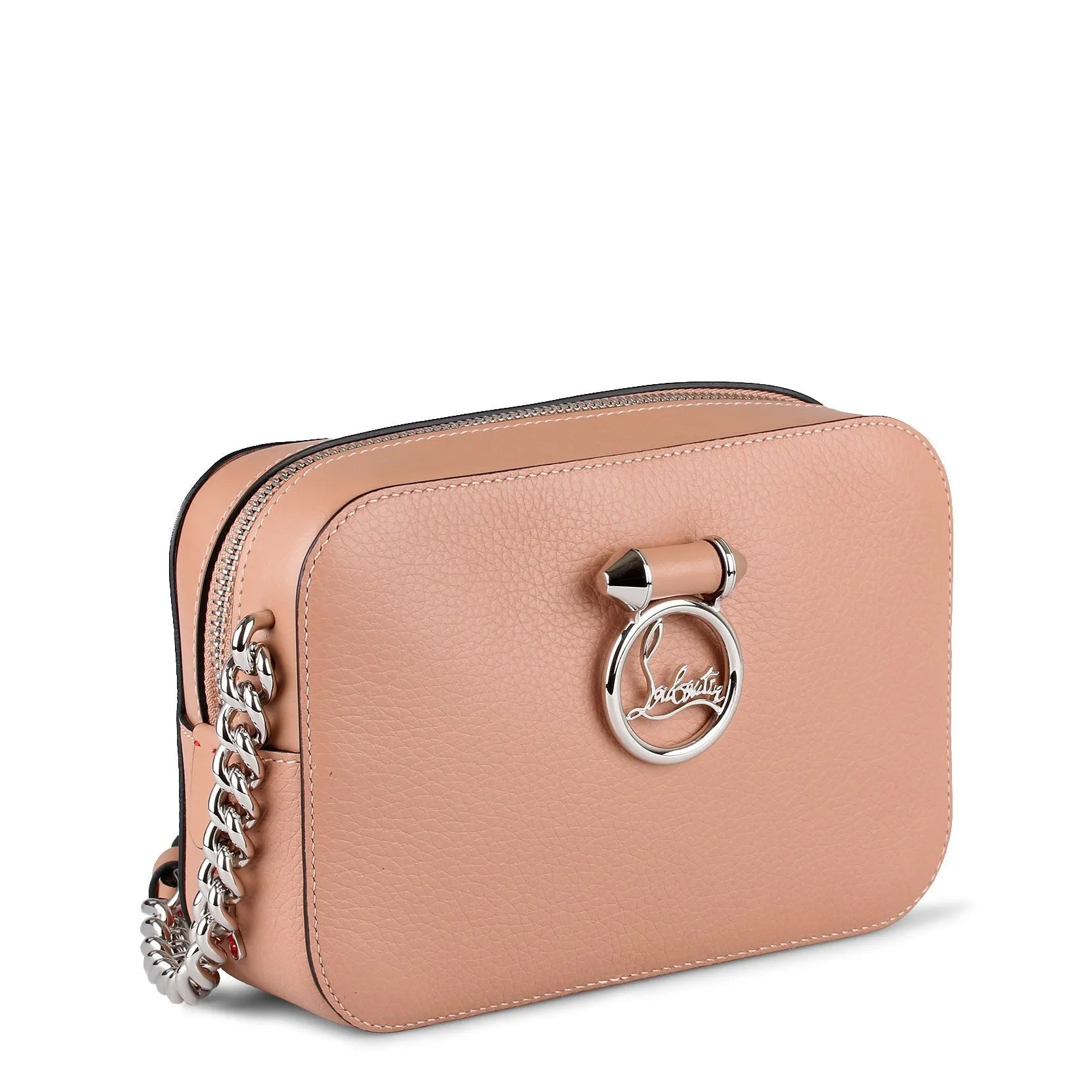 Christian Louboutin Rubylou mini beige leather bag