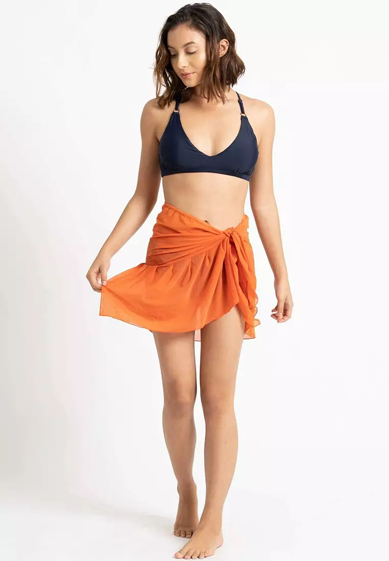 Classic Pareo Skirt (Orange)