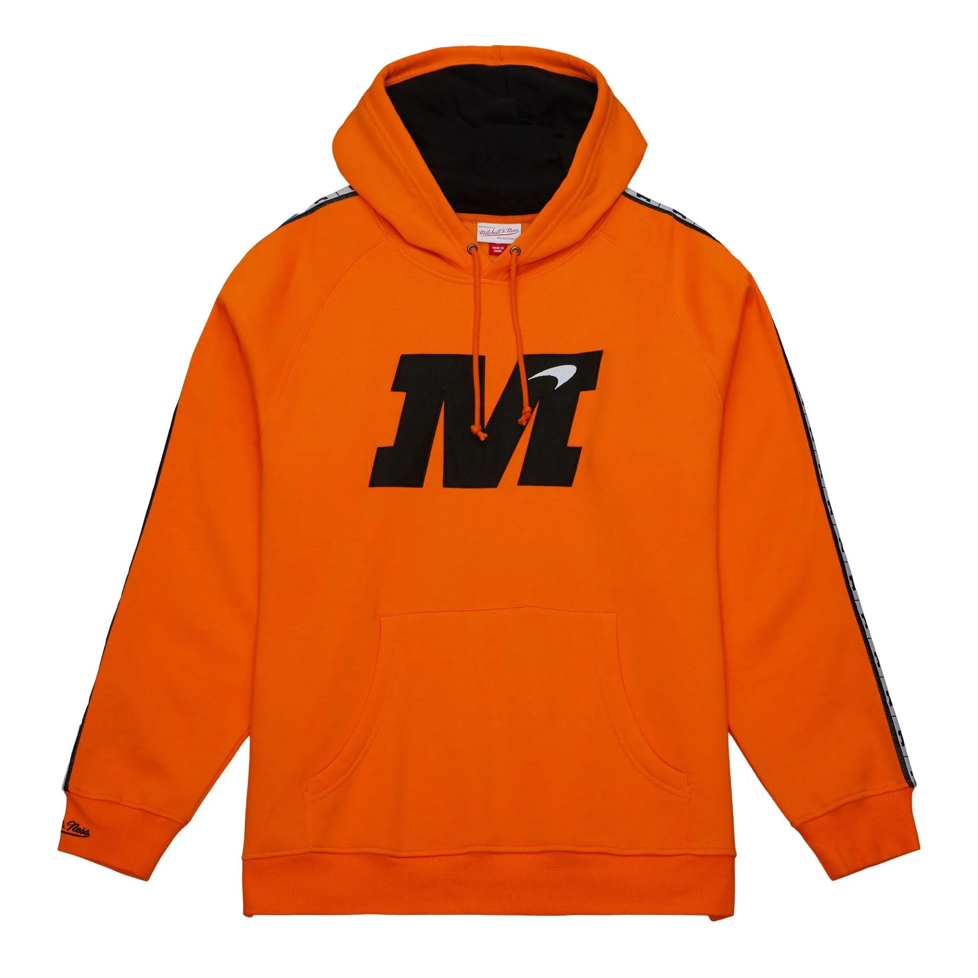 Collab McLaren Big Logo Fleece Hoodie Vegas Edition Orange