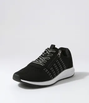 COLORADO Collect Black Recycled Knit Sneakers