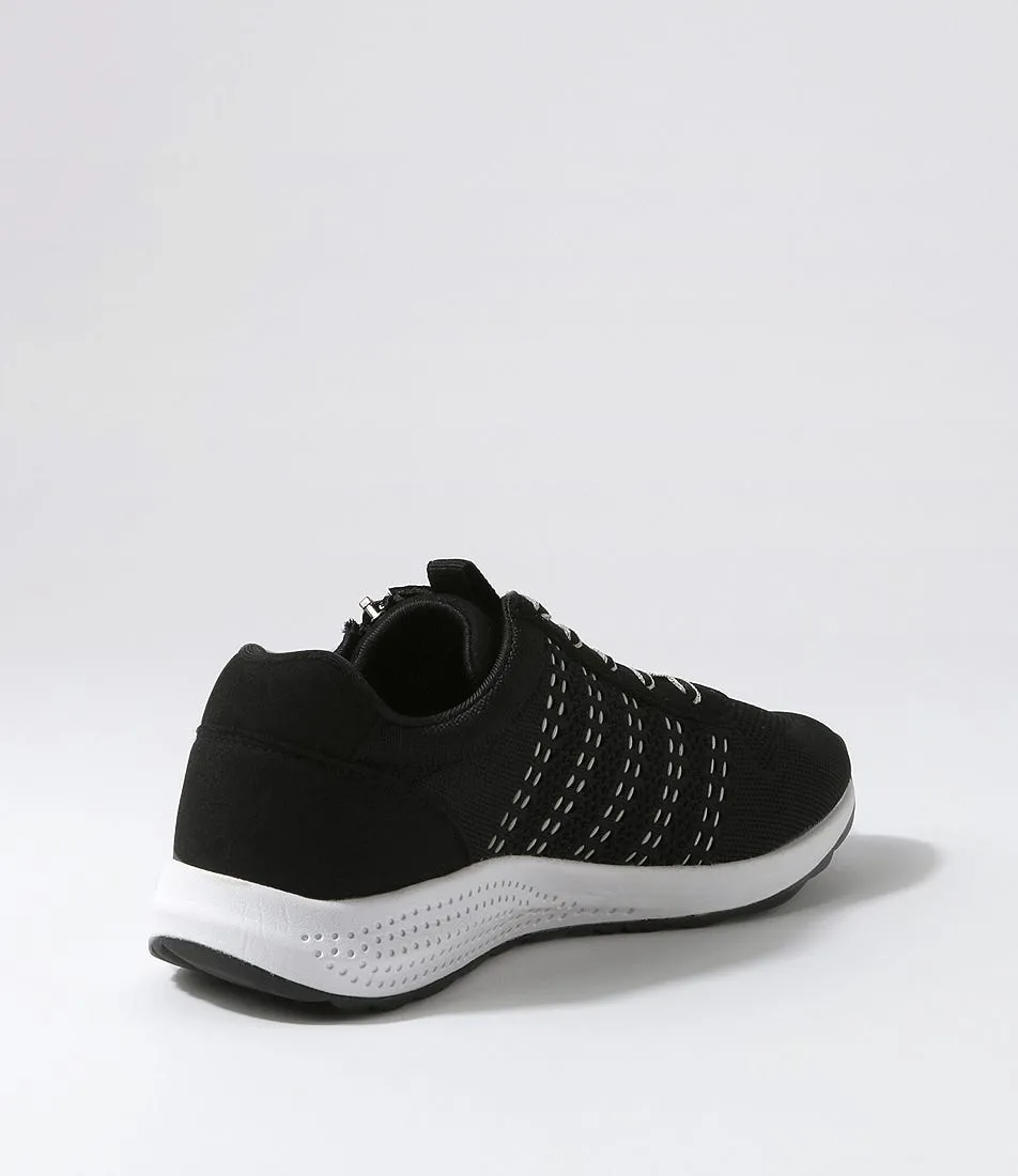 COLORADO Collect Black Recycled Knit Sneakers