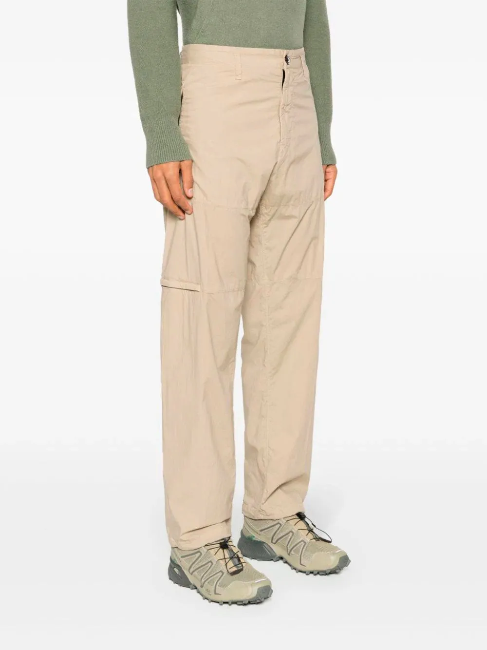 Compass-badge trousers