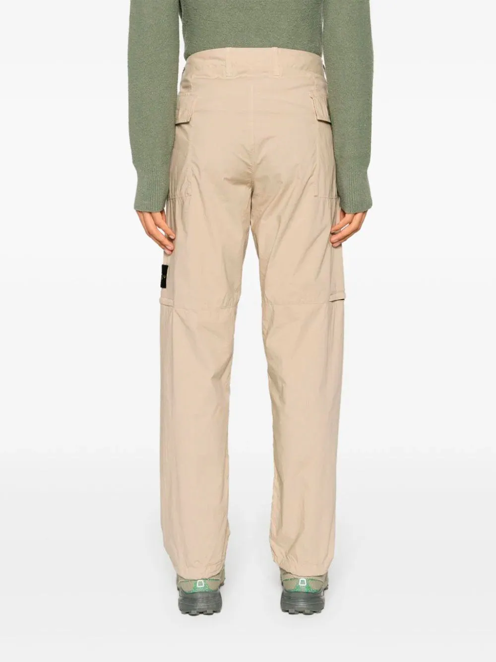 Compass-badge trousers