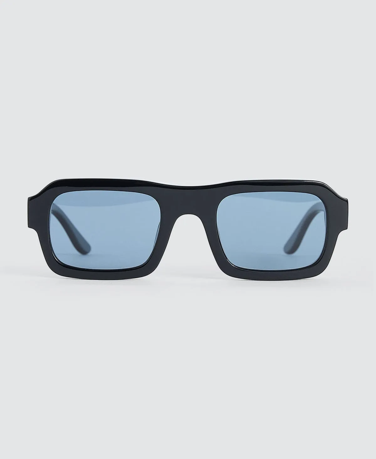 Conman Sunglasses Black/Blue