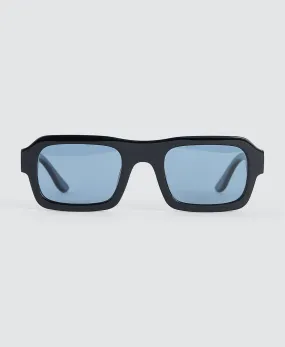 Conman Sunglasses Black/Blue