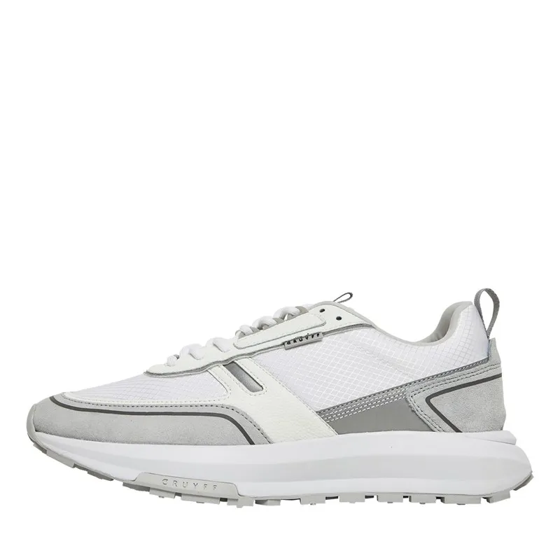 Cruyff Mens Ambruzzia Trainers White/Grey