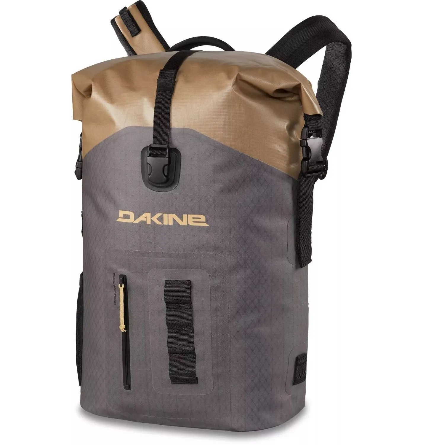 Dakine Cyclone 34L Castlerock Stone Wet/Dry Rolltop Backpack