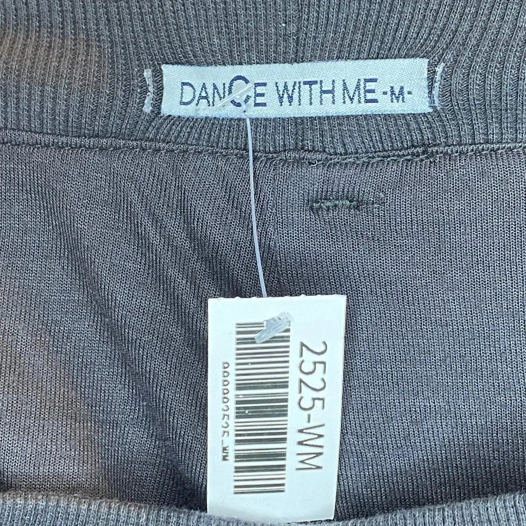 Dance With Me Trousers - 28W UK 6 Green Cotton Blend