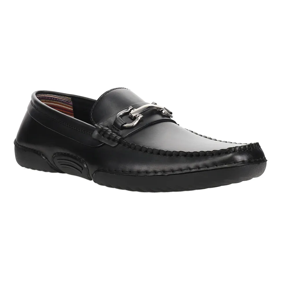 Delano Slip On Moc Toe Bit Dress Shoes