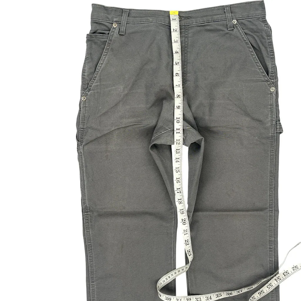 Dickies FLEX Work Trousers - 32W 30L - Grey Cotton Blend