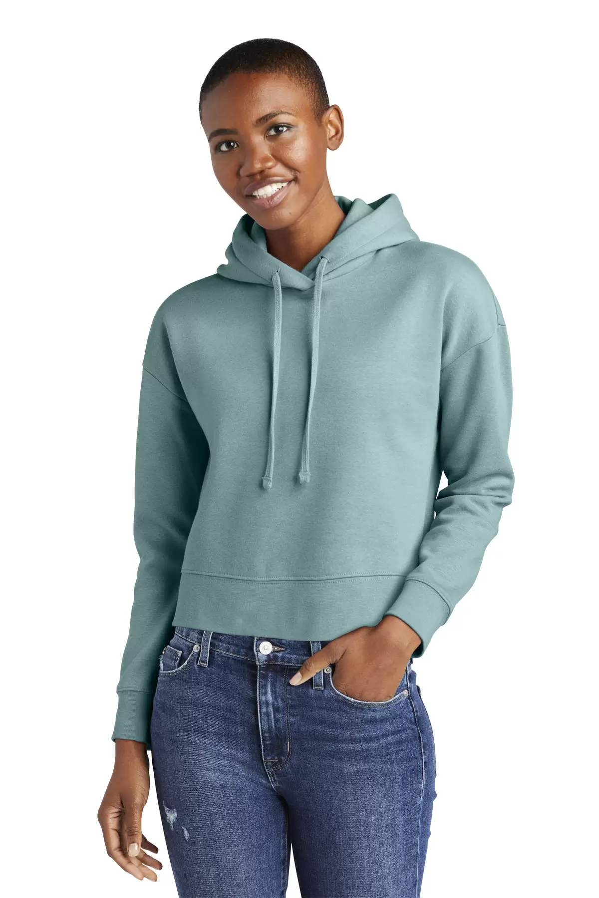 District Clothing DT6101 District   Women's V.I.T.   Fleece Hoodie SKU: DT6101