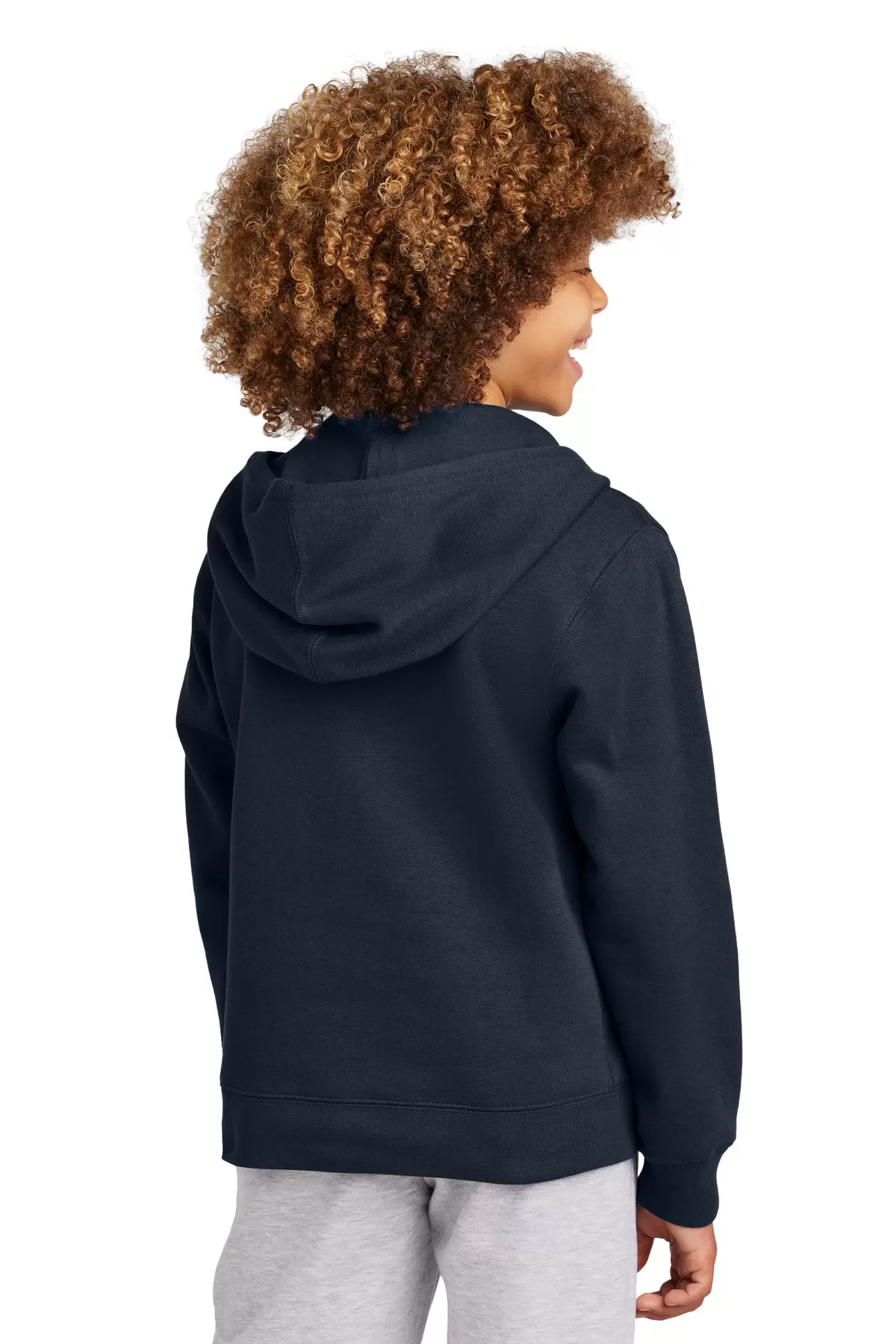 District Clothing DT6102Y District Youth V.I.T. Fleece Full-Zip Hoodie SKU: DT6102Y