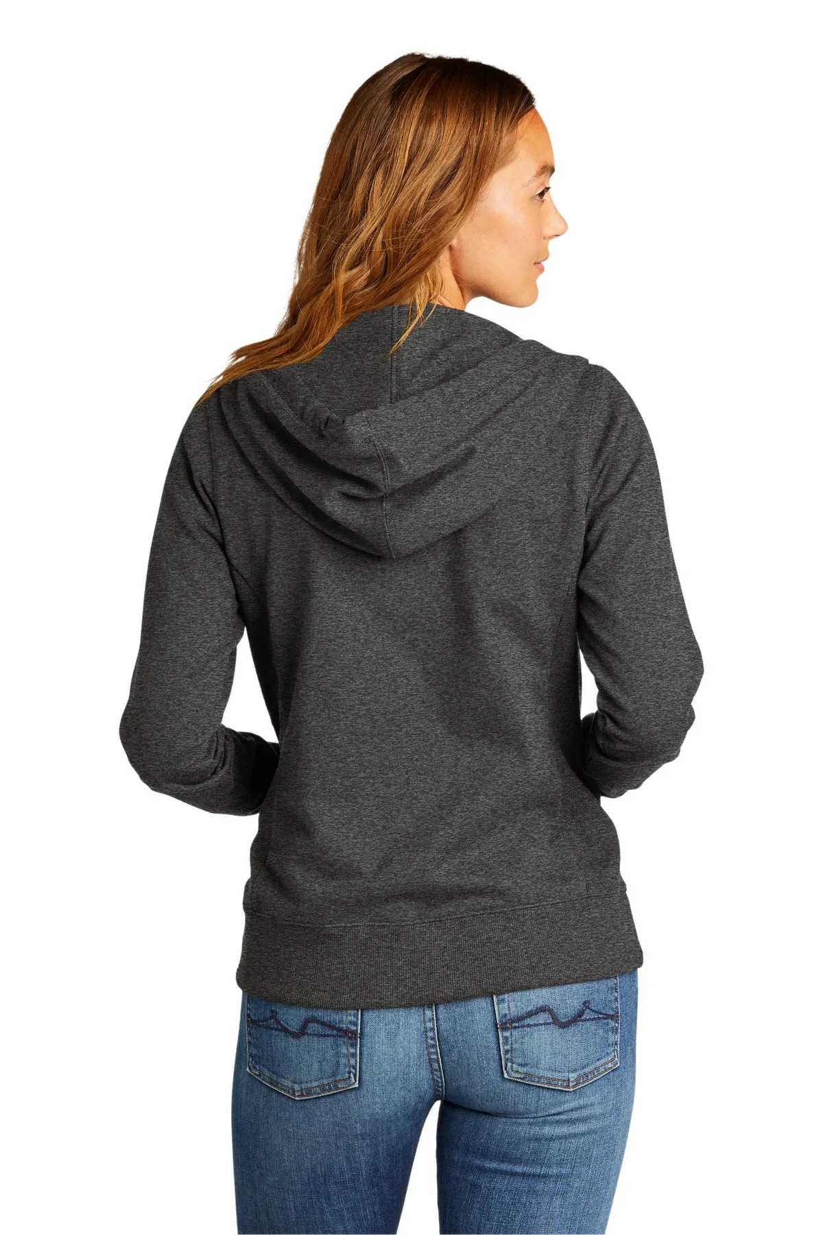 District Clothing DT8103 District   Women's Re-Fleece  Full-Zip Hoodie SKU: DT8103