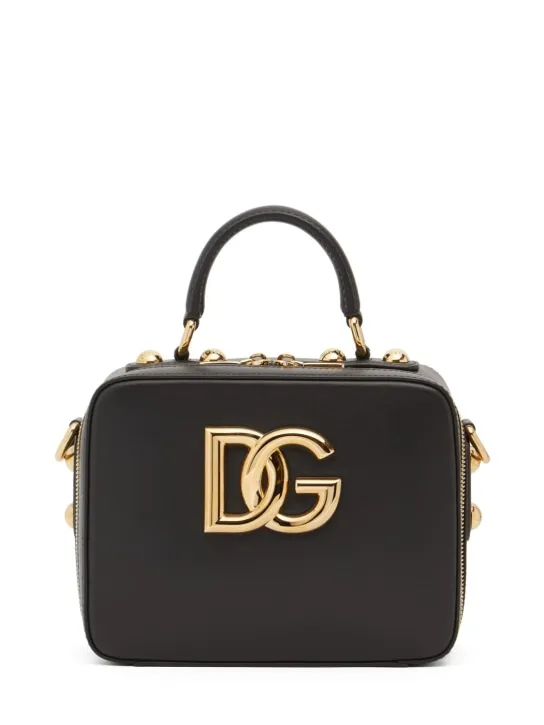 Dolce&Gabbana   Small 3.5 leather top handle bag 