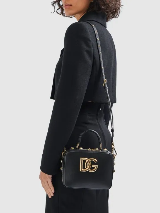 Dolce&Gabbana   Small 3.5 leather top handle bag 