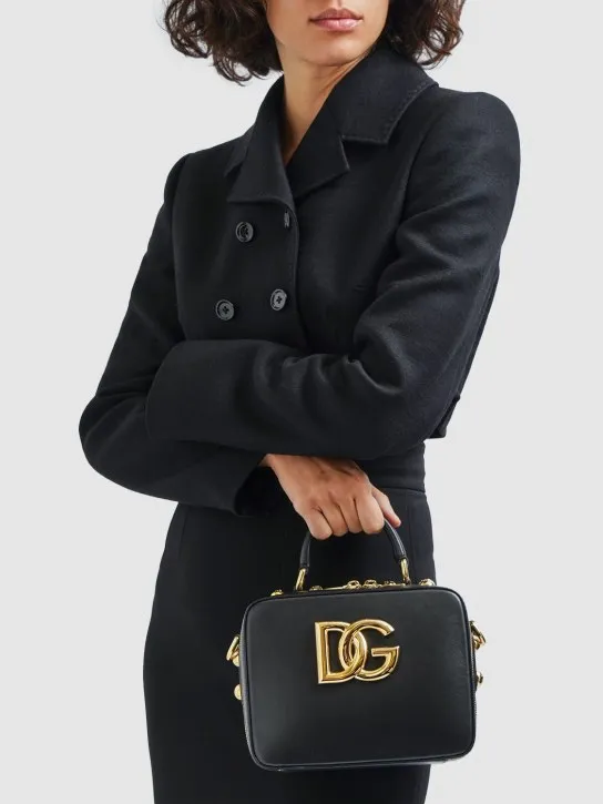 Dolce&Gabbana   Small 3.5 leather top handle bag 