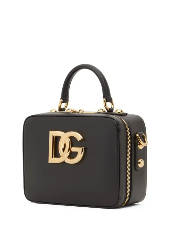 Dolce&Gabbana   Small 3.5 leather top handle bag 