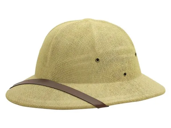 DPC Global Trends Men's Fine Twisted Toyo Pith Helmet Hat