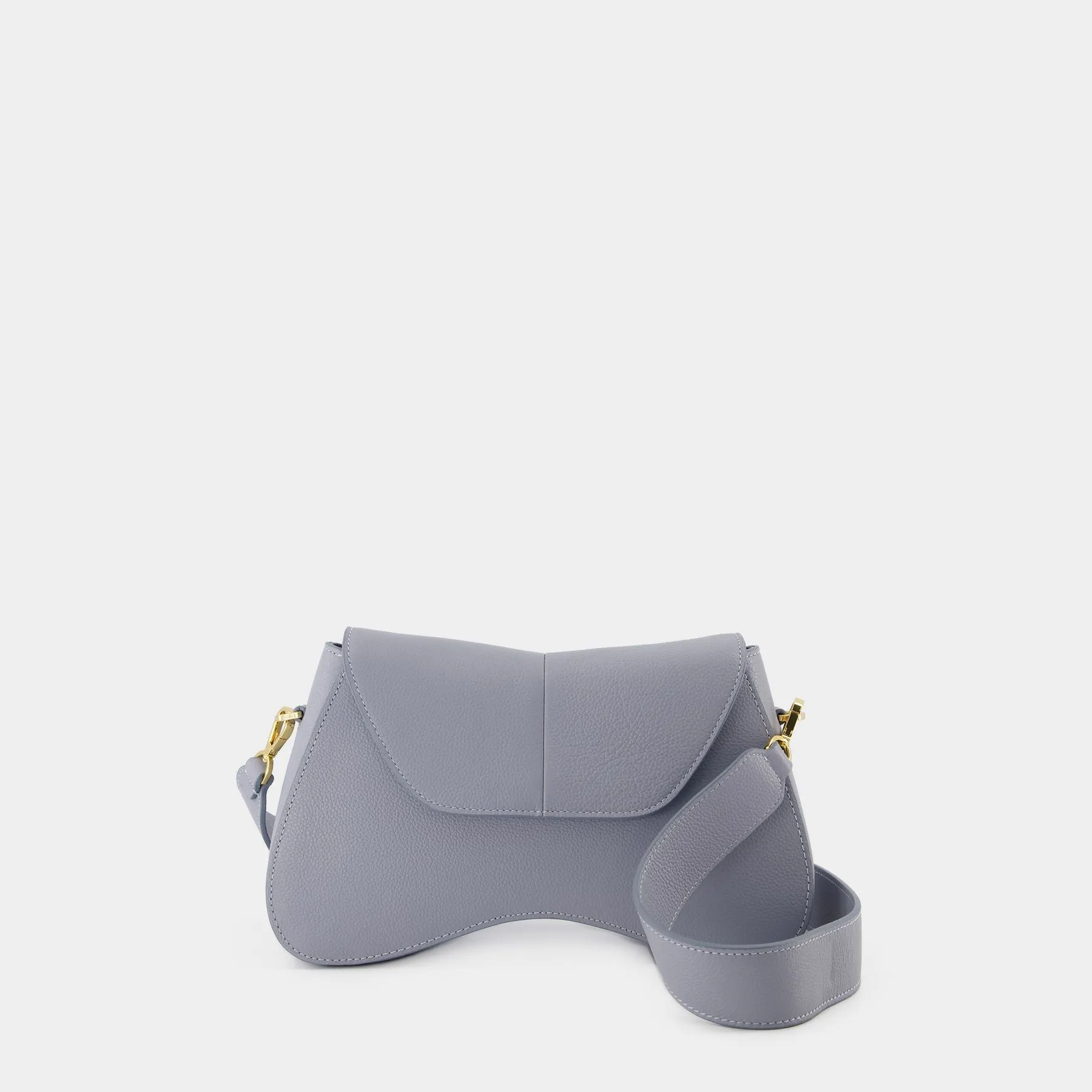 Elleme  Space Hobo Bag - Elleme - Grey/Blue - Leather