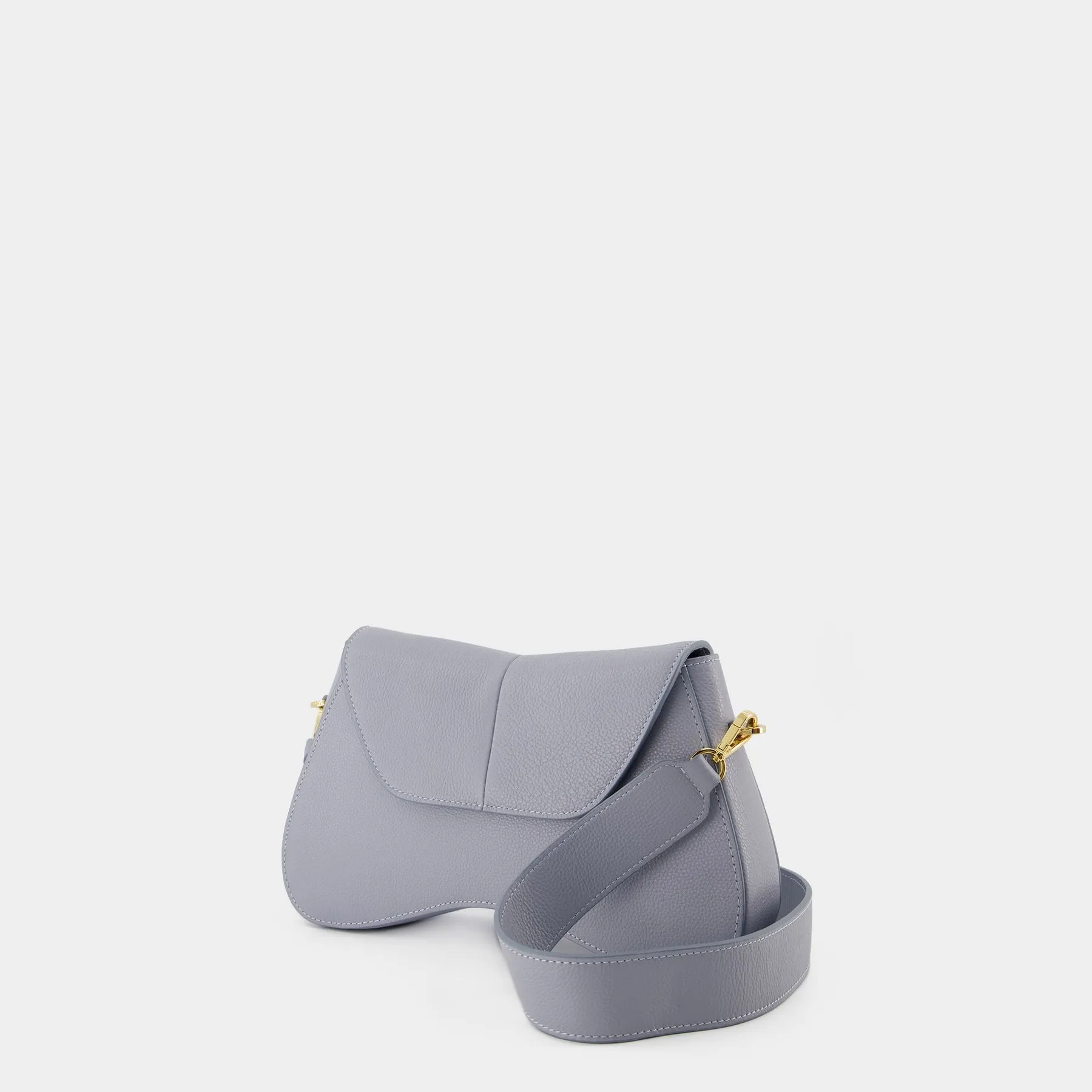 Elleme  Space Hobo Bag - Elleme - Grey/Blue - Leather