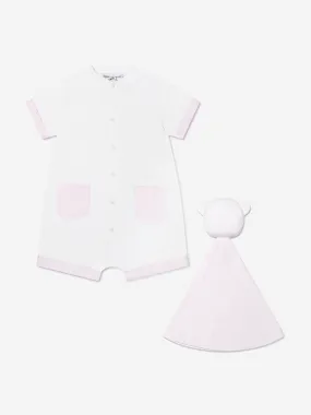 Emporio Armani Baby Girls Romper Gift Set (2 piece)