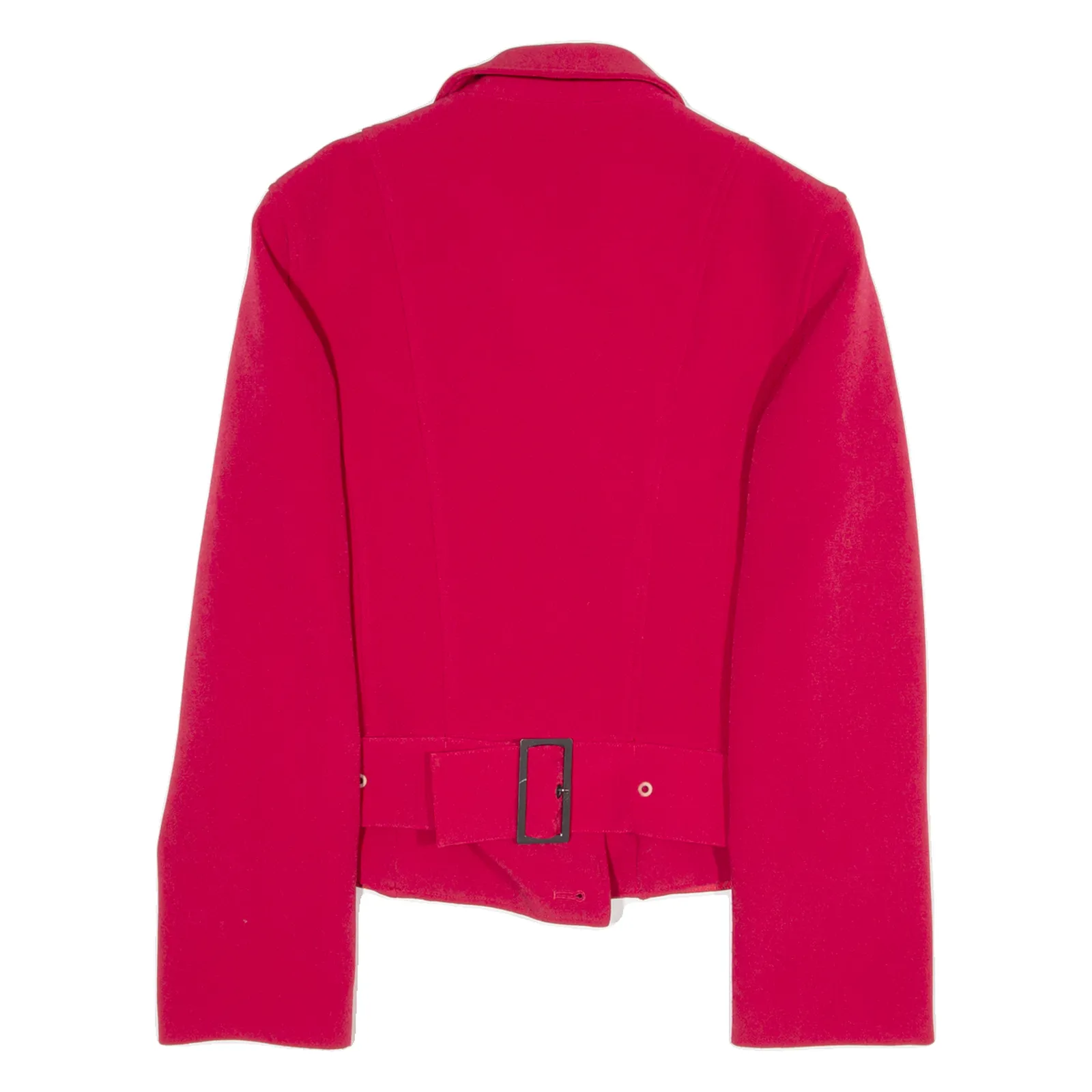 EMPORIO ARMANI Womens Biker Jacket Red S