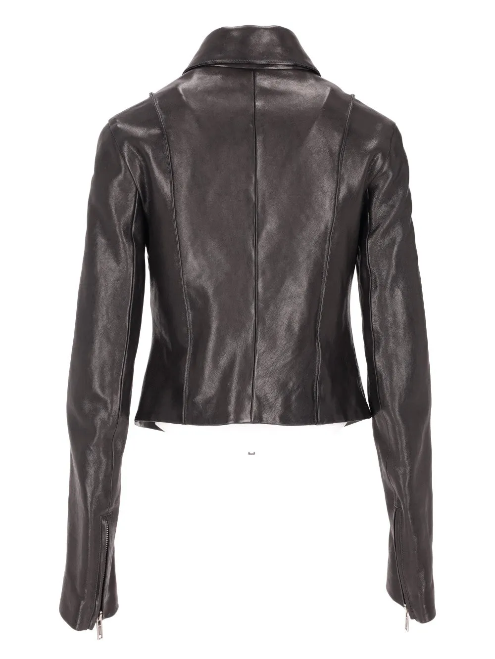 ESTER LEATHER BIKER JACKET VINTAGE LUX GRAINED LEA