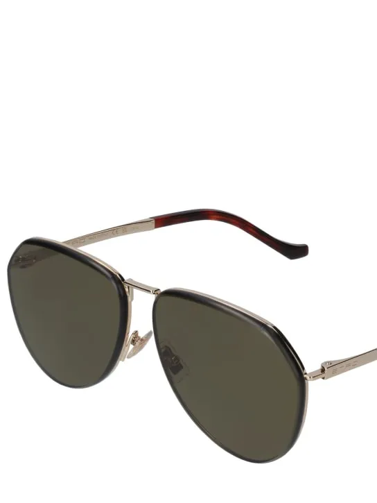 Etro   Luxury metal aviator sunglasses 