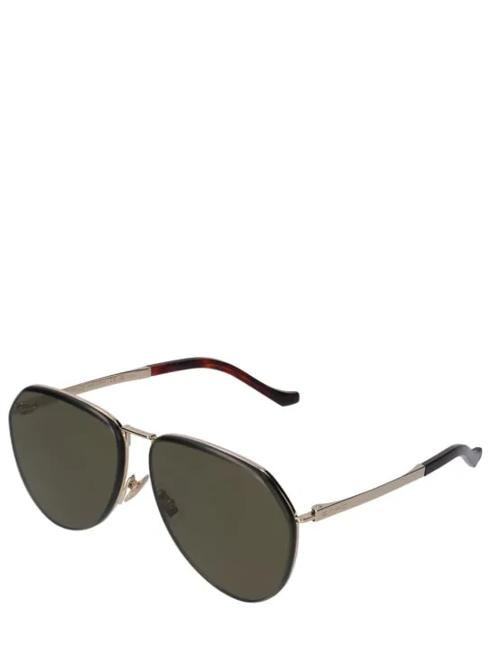 Etro   Luxury metal aviator sunglasses 