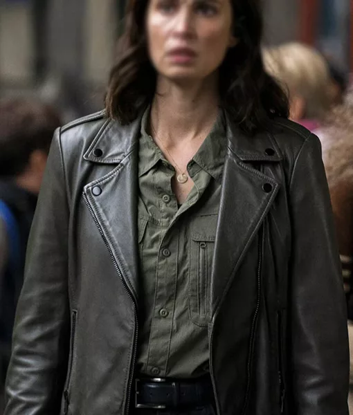 FBI International S02 Agent Jamie (Heida Reed) Leather Jacket | TLC