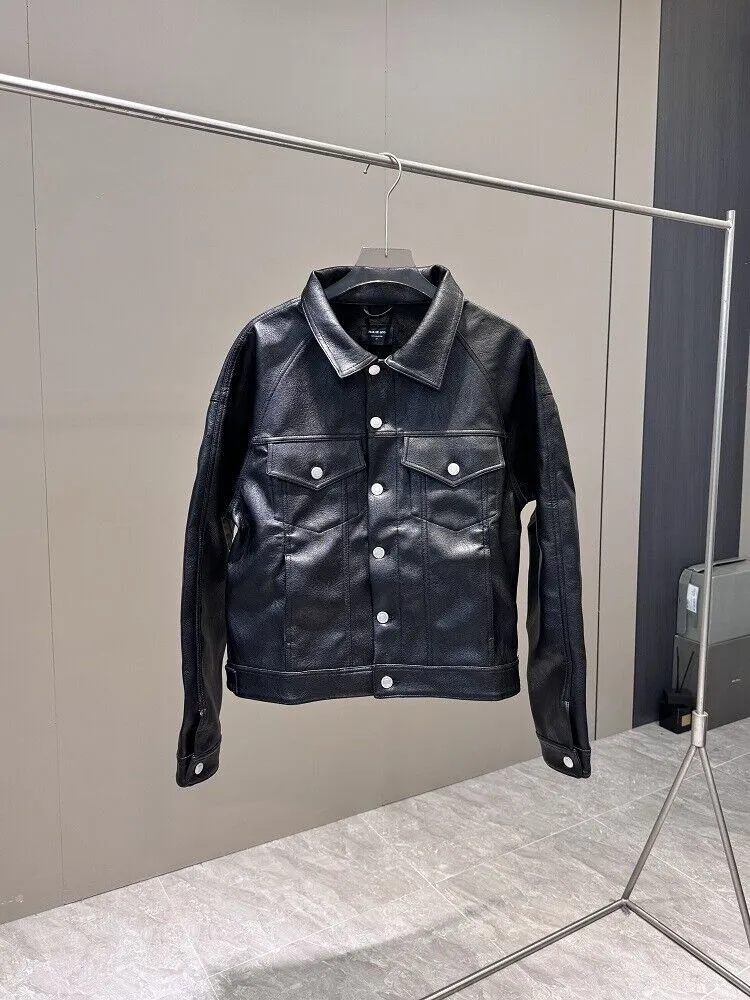 Fear of God 5th Season Christmas Limited Edition Cowhide Cross Leather Jacket