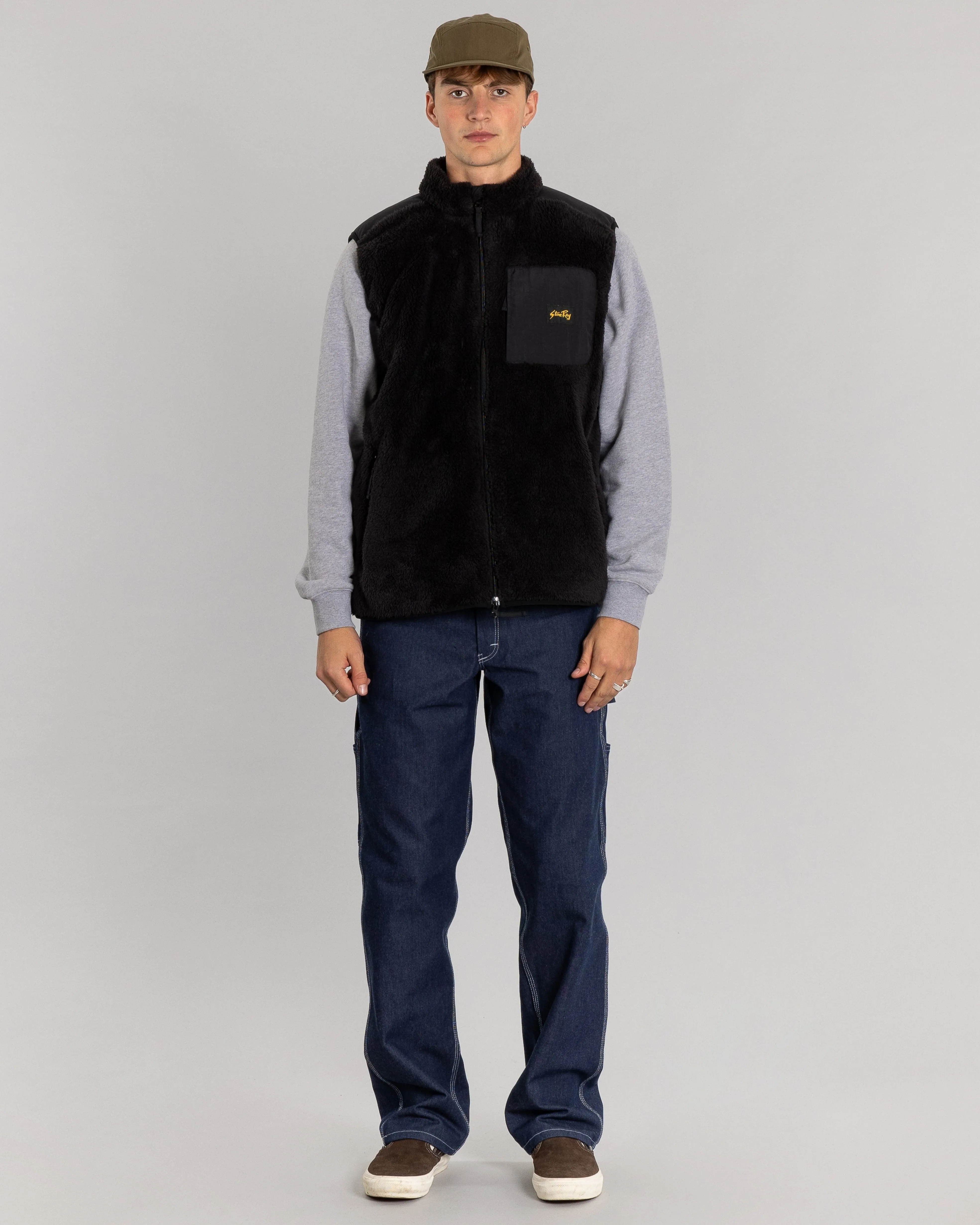 Fleece Vest (Black)