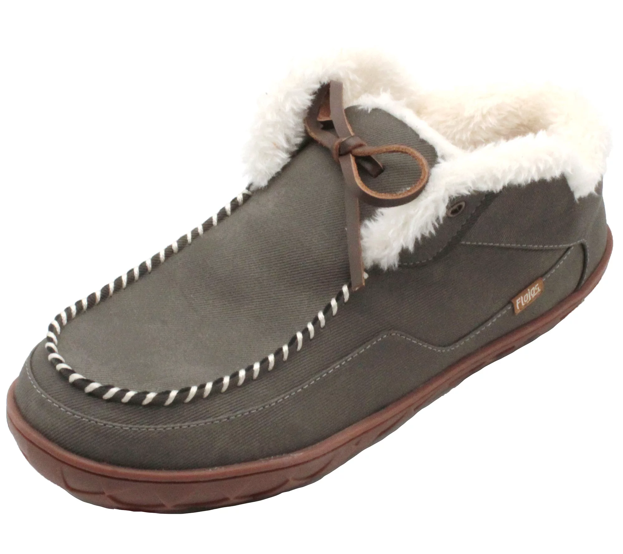 Flojos Unisex Durable Faux Canvas Slipper - Tonga