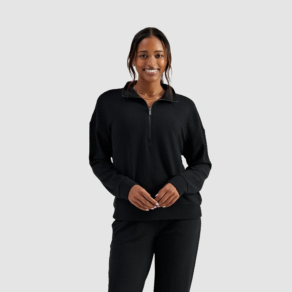 Freely Women's Departure 1/4 Zip Jacket