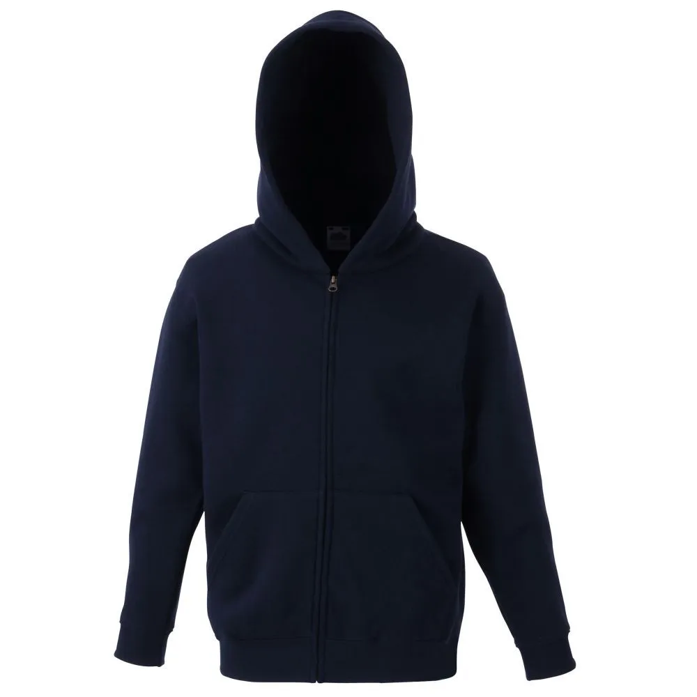 Fruit of the Loom Kids Classic 80/20 Full Zip Hoodie