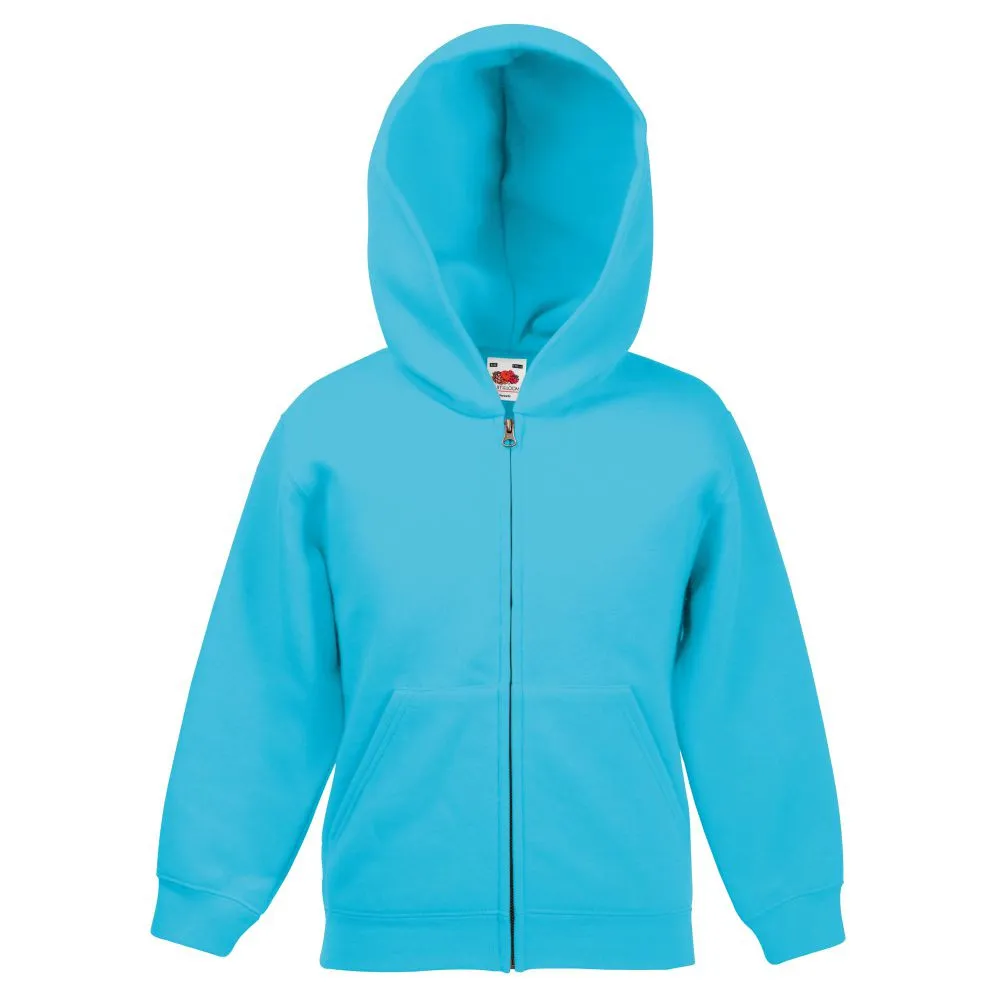 Fruit of the Loom Kids Classic 80/20 Full Zip Hoodie