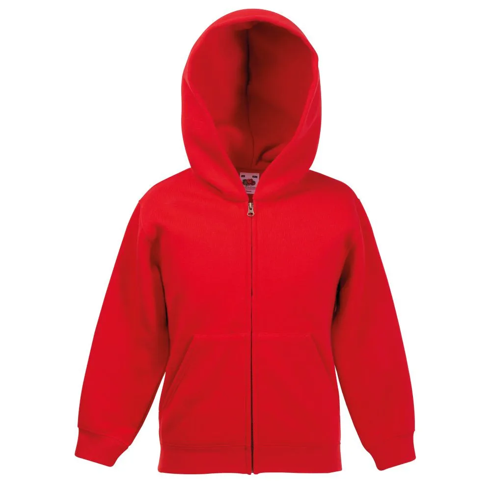 Fruit of the Loom Kids Classic 80/20 Full Zip Hoodie