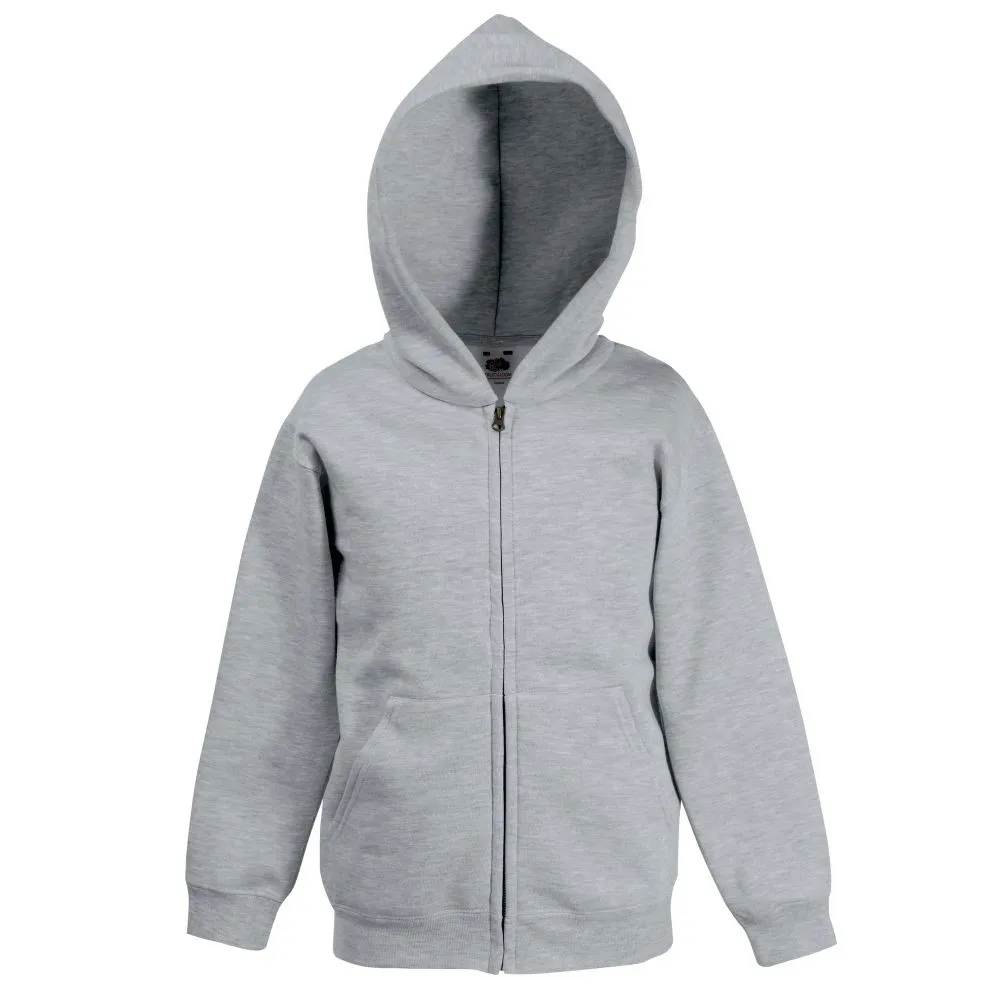 Fruit of the Loom Kids Classic 80/20 Full Zip Hoodie