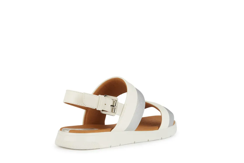 Geox Dandra D35NNA 054AJ C0459 White Sandals foe Women