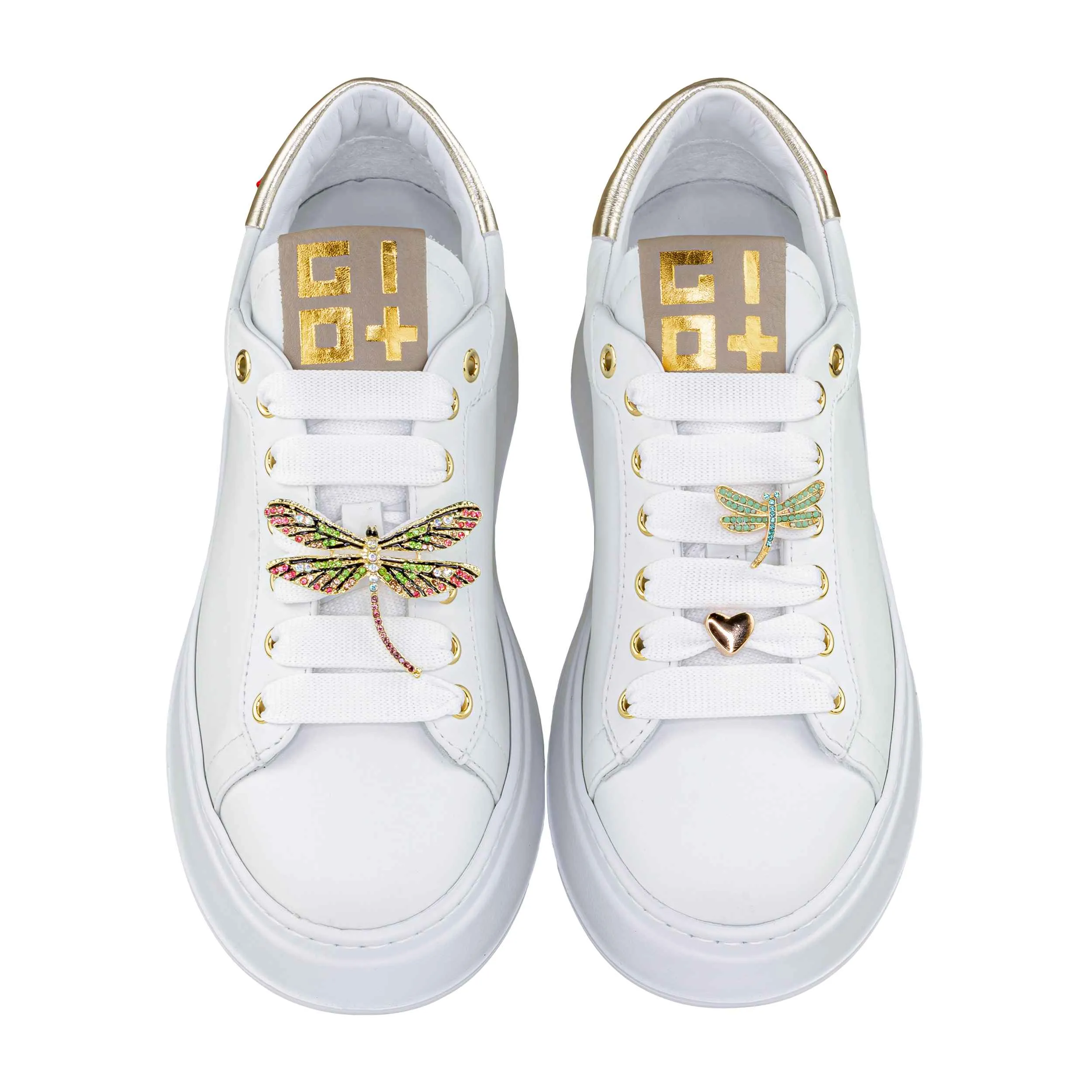 GIO+ SNEAKERS PIA232B COMBI WHITE LIBELLULE