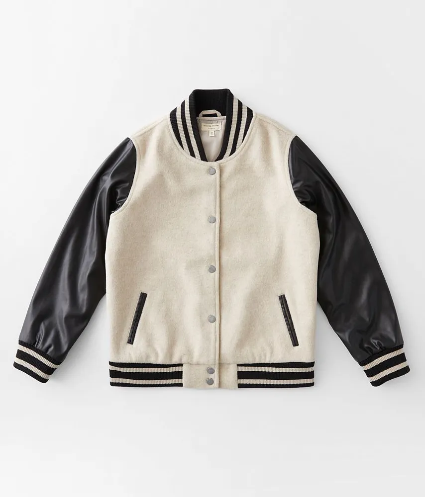 Girls - Gilded Intent Varsity Bomber Jacket