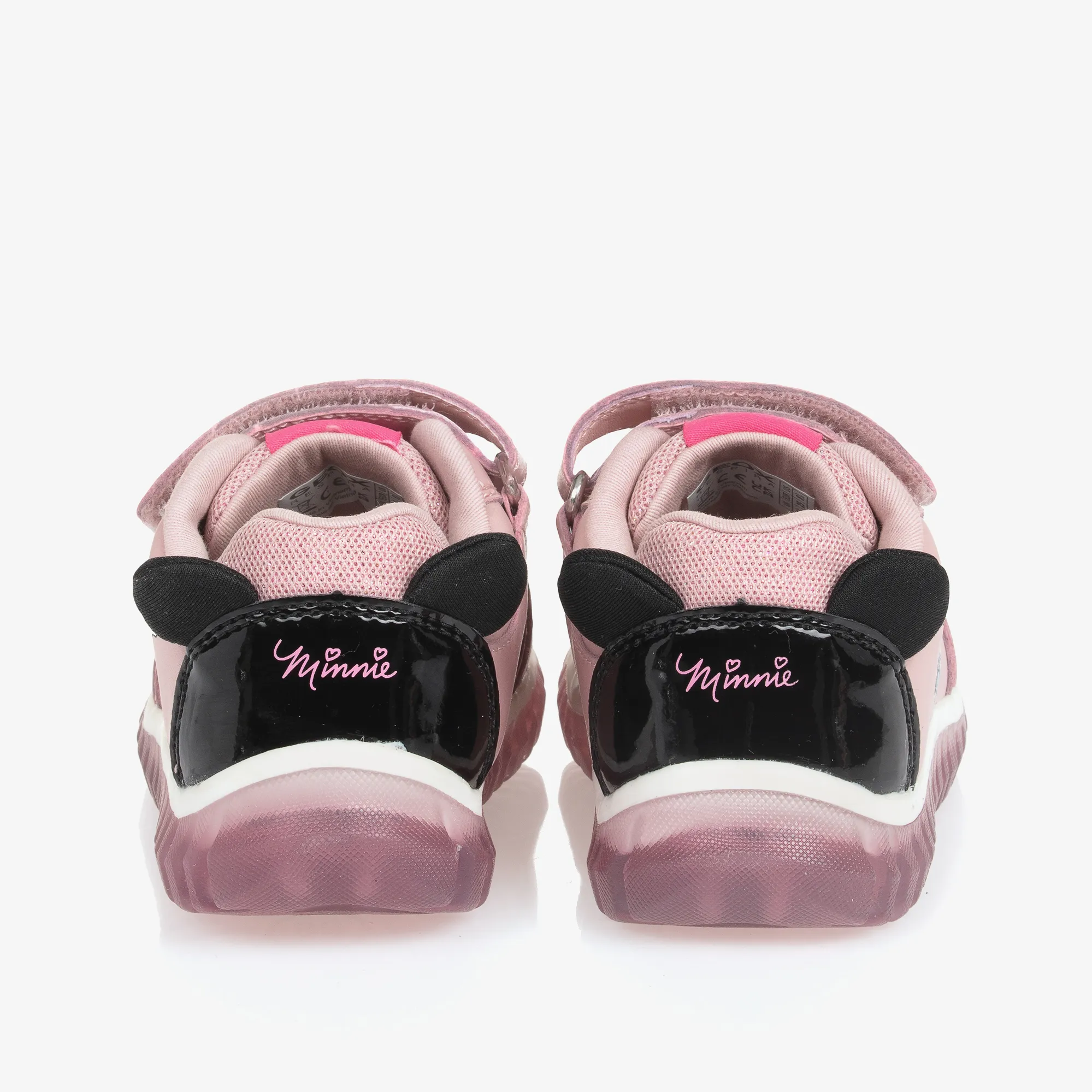 Girls Pink Disney Light-Up Trainers