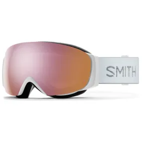 Goggles Smith ---I/O Mag S White Chunky Knit Chromapop Everyday Rose Gold Mirror + Chromapop Storm Rose Flash